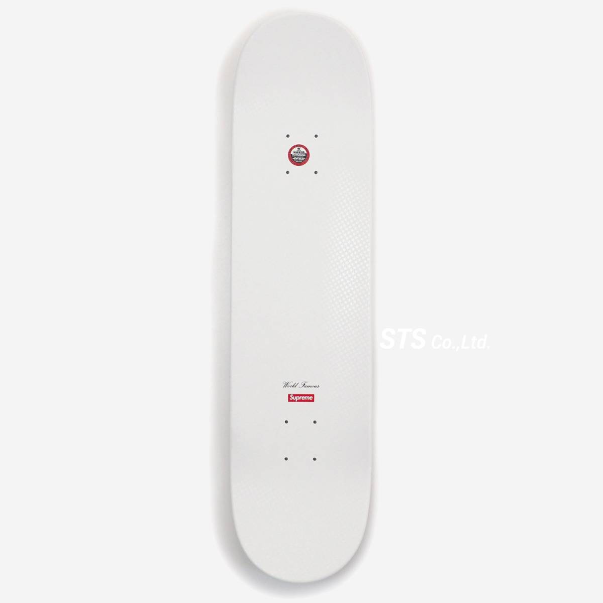 Supreme ホワイトデッキ 未使用 Supreme Logo Skateboard | Depop スポーツ⁄アウトドア Supreme