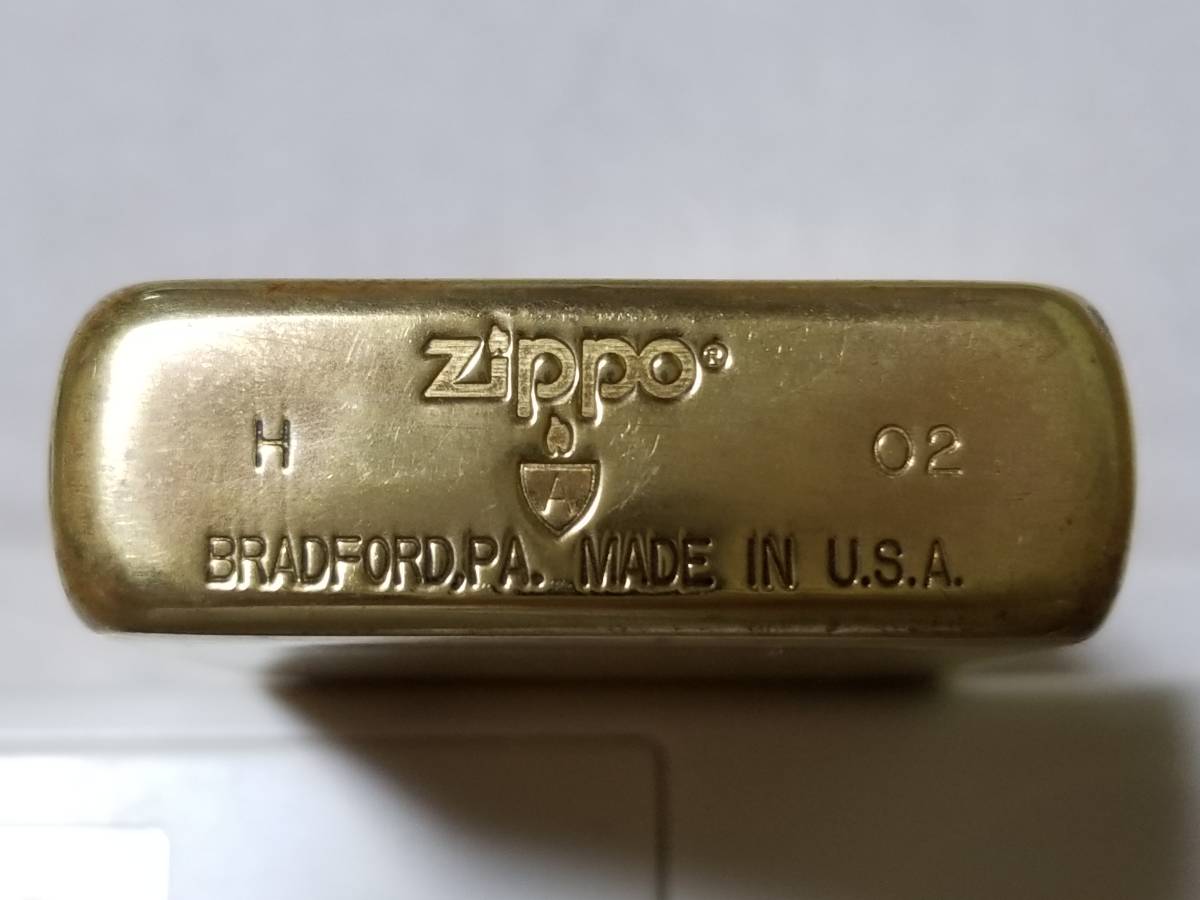 ZIPPO アーマー ジッポー Armor H-02 センターマーク ロゴ アーマー 