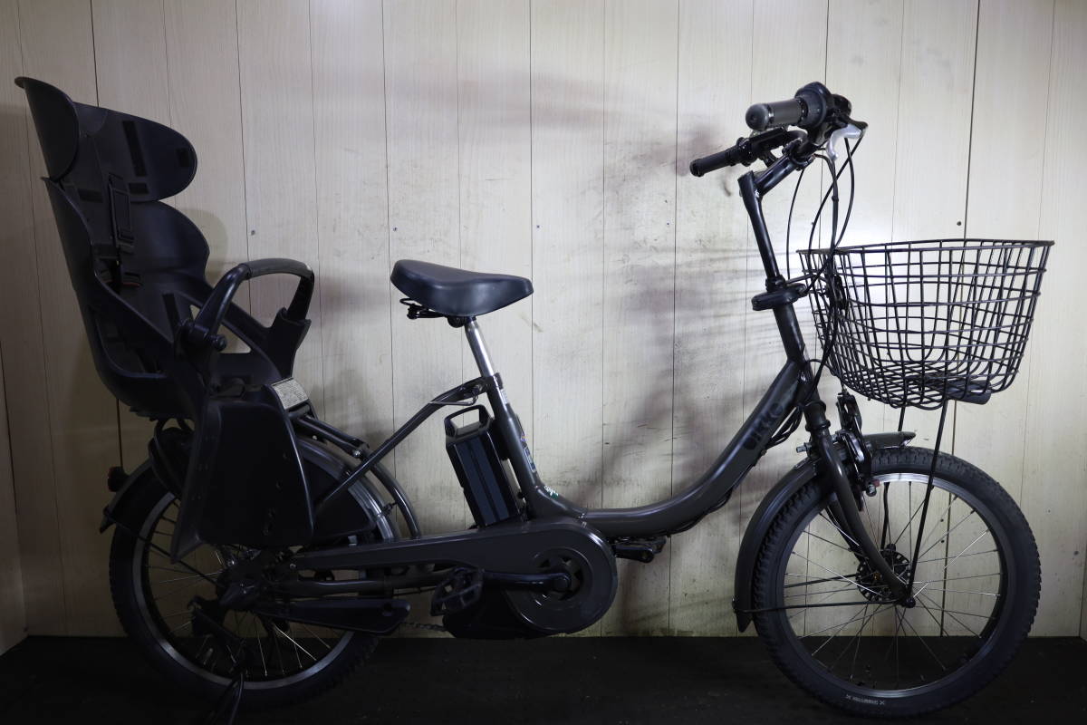現行美品！ブリヂストン bikke e BK0C13 20インチ リチウム 8.7AH 3段 LED