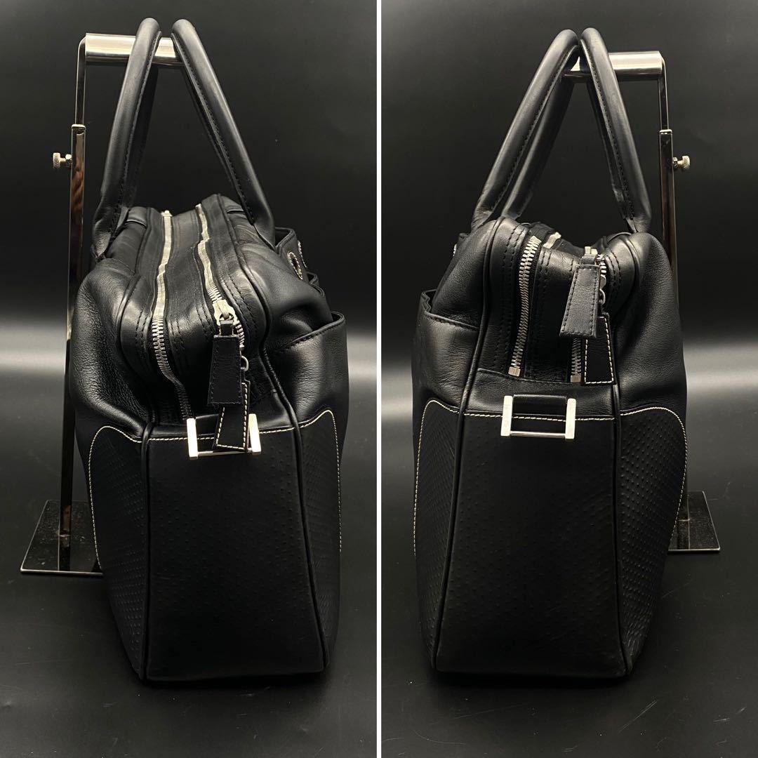 1円《美品》dunhill ダンヒル ADV8 2way ビジネスバッグ ショルダー