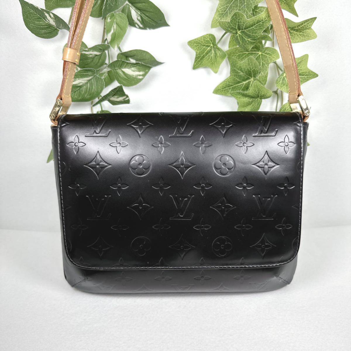 1円 LOUIS VUITTON ルイヴィトン ヴェルニ ハンドバッグ トンプソン 