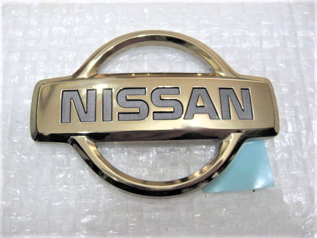 ☆希少 旧日産マーク ニッサンマーク 日産純正 52×75 81F 65890-81F00 
