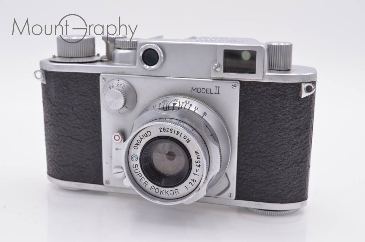 ☆希少品☆ ミノルタ MINOLTA Minolta-35 MODEL II + SUPER ROKKOR