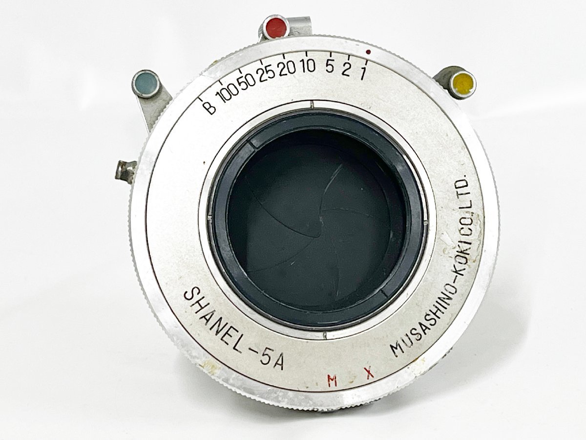 ★MUSASHINO-KOKI 武蔵野光機 SHANEL-5A シャネル シャッターユニット 大判 カメラ アクセサリー 13814O5-8 Yahoo!オークション カメラ、光学機器 5A レンズ シャネル カメラ