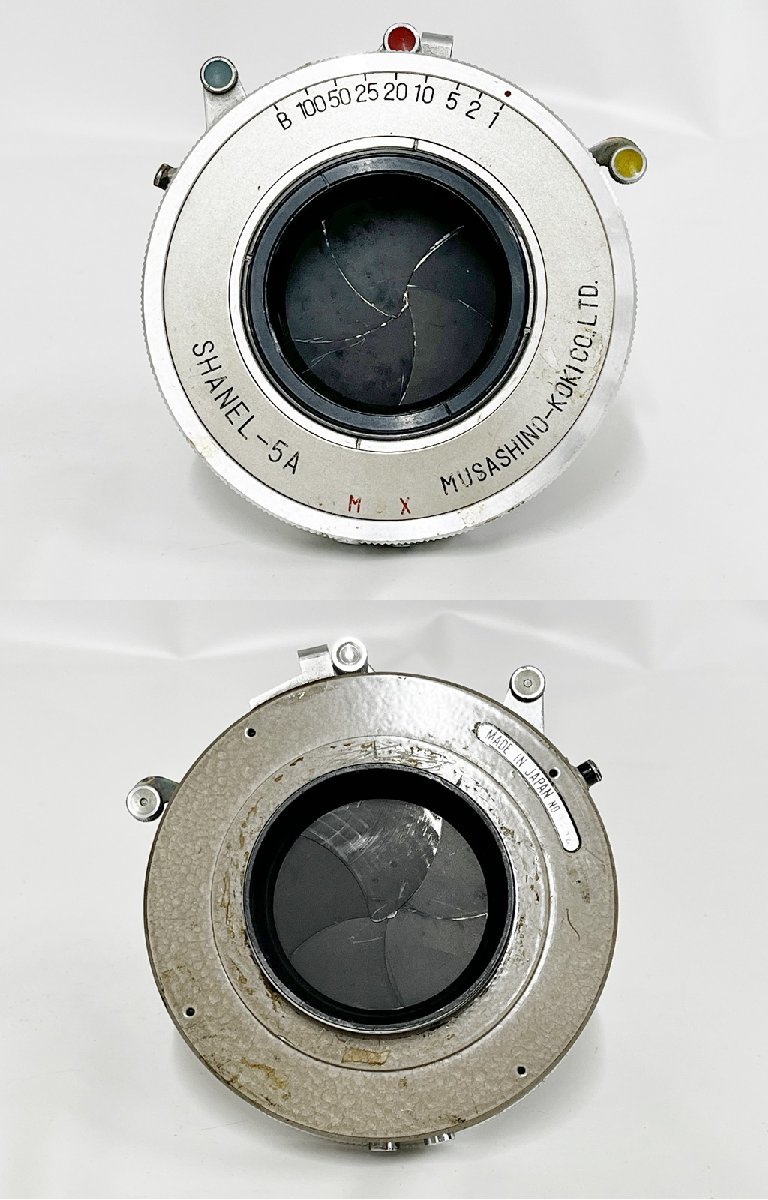 ★MUSASHINO-KOKI 武蔵野光機 SHANEL-5A シャネル シャッターユニット 大判 カメラ アクセサリー 13814O5-8 Yahoo!オークション カメラ、光学機器 5A レンズ シャネル カメラ