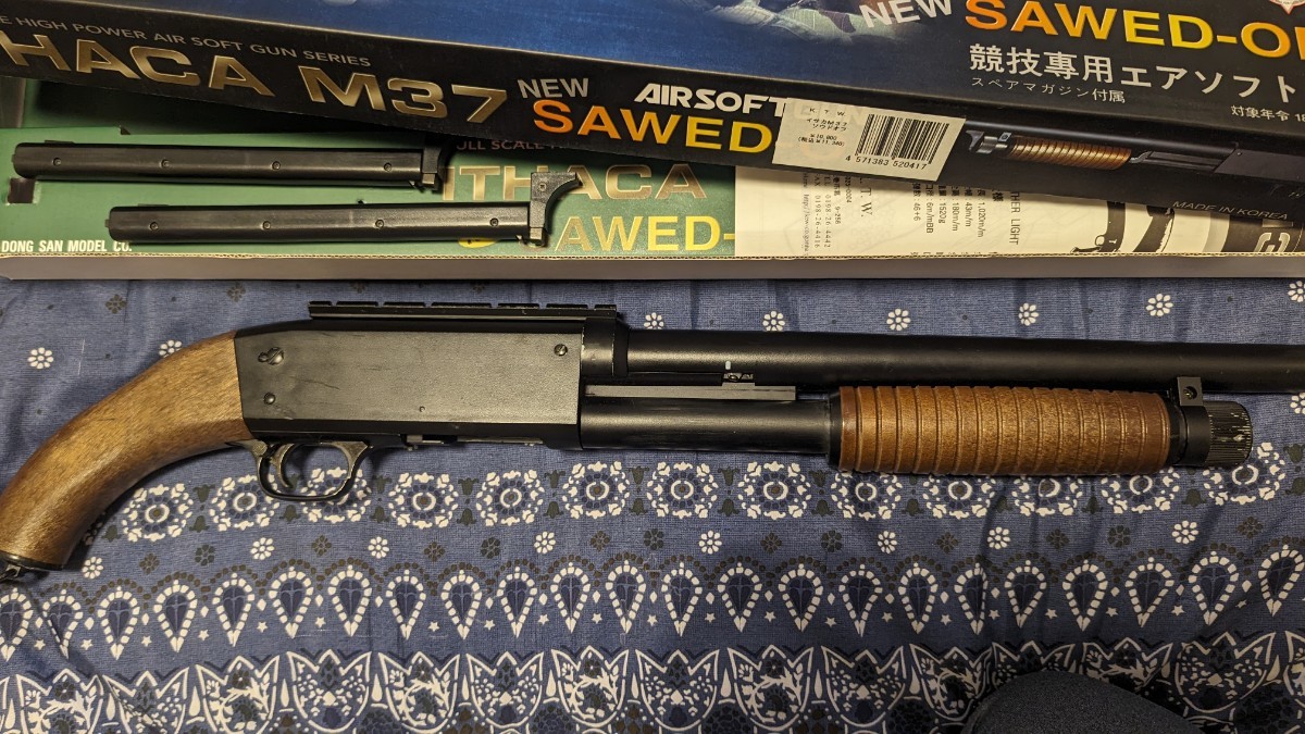 KTW イサカ M37 KTW・イサカM37ショットガン用マウントベース KTW