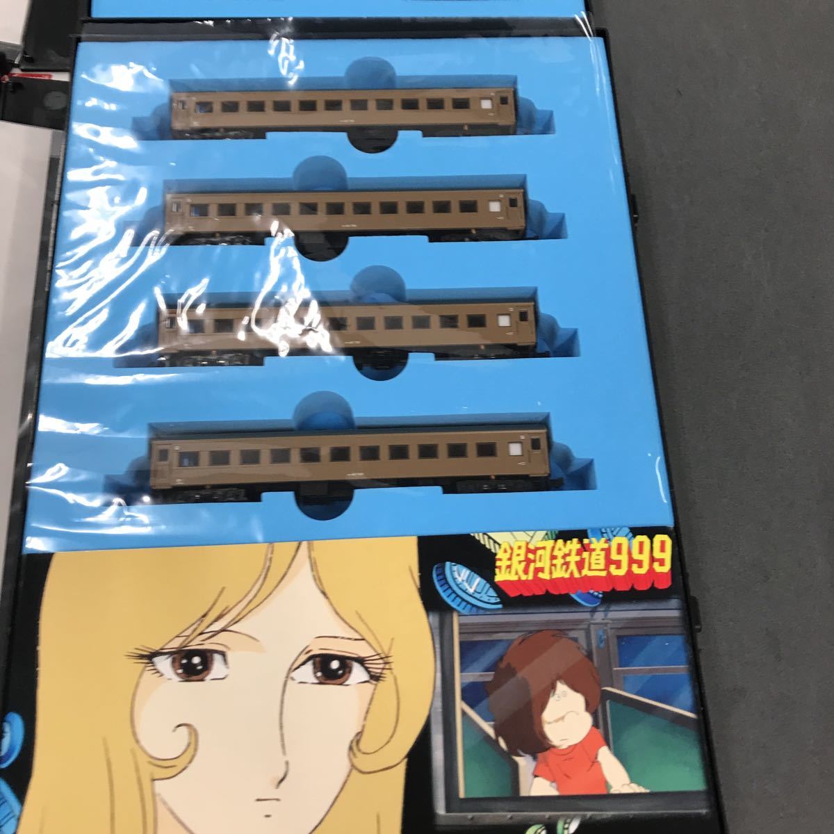 銀河鉄道999 TV版 2個セット レア品 アニメ 電車模型 おもちゃ 現状品
