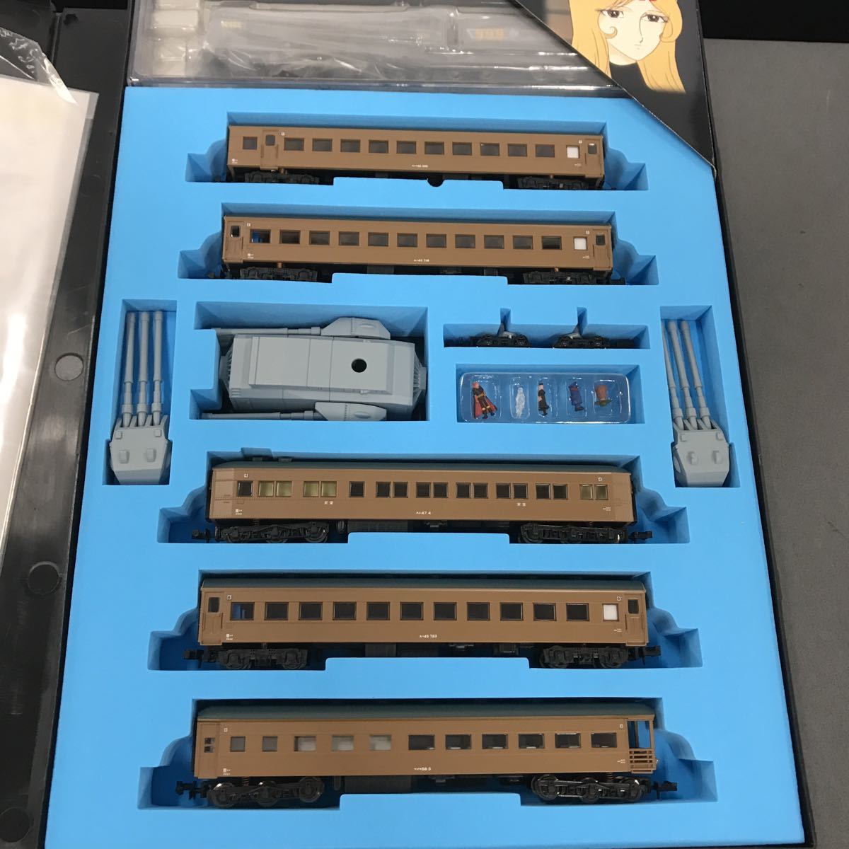 銀河鉄道999 TV版 2個セット レア品 アニメ 電車模型 おもちゃ 現状品
