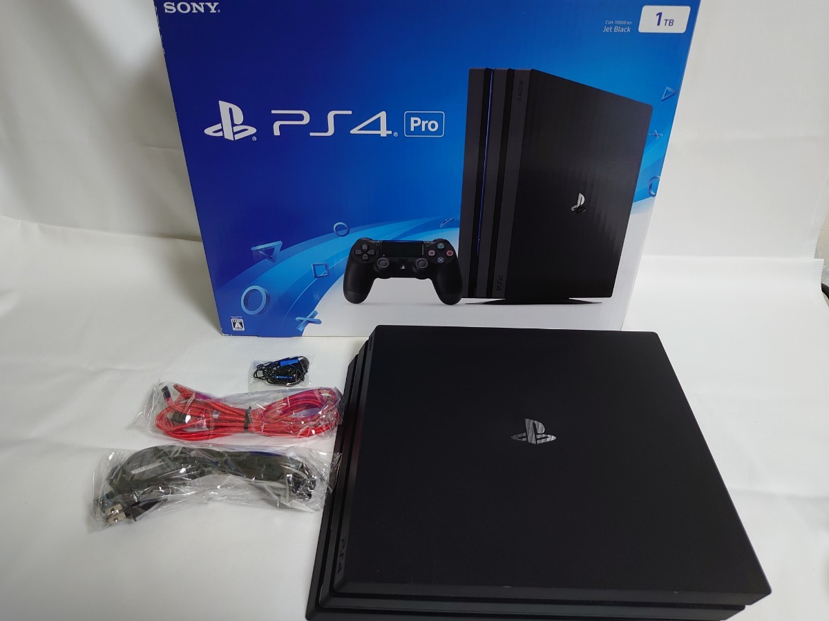 高品質，低価 PS4 Pro 本体 SONY PlayStation4 プレイステーション4 PlayStation 4 Pro ジェットブラック(PS4本体)｜売買されたオークション情報、yahooの商品情報をアーカイブ公開 - オークファン PS4本体