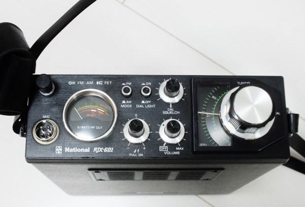 National RJX-601 50MHz ポータブル無線機 希少 National RJX-601