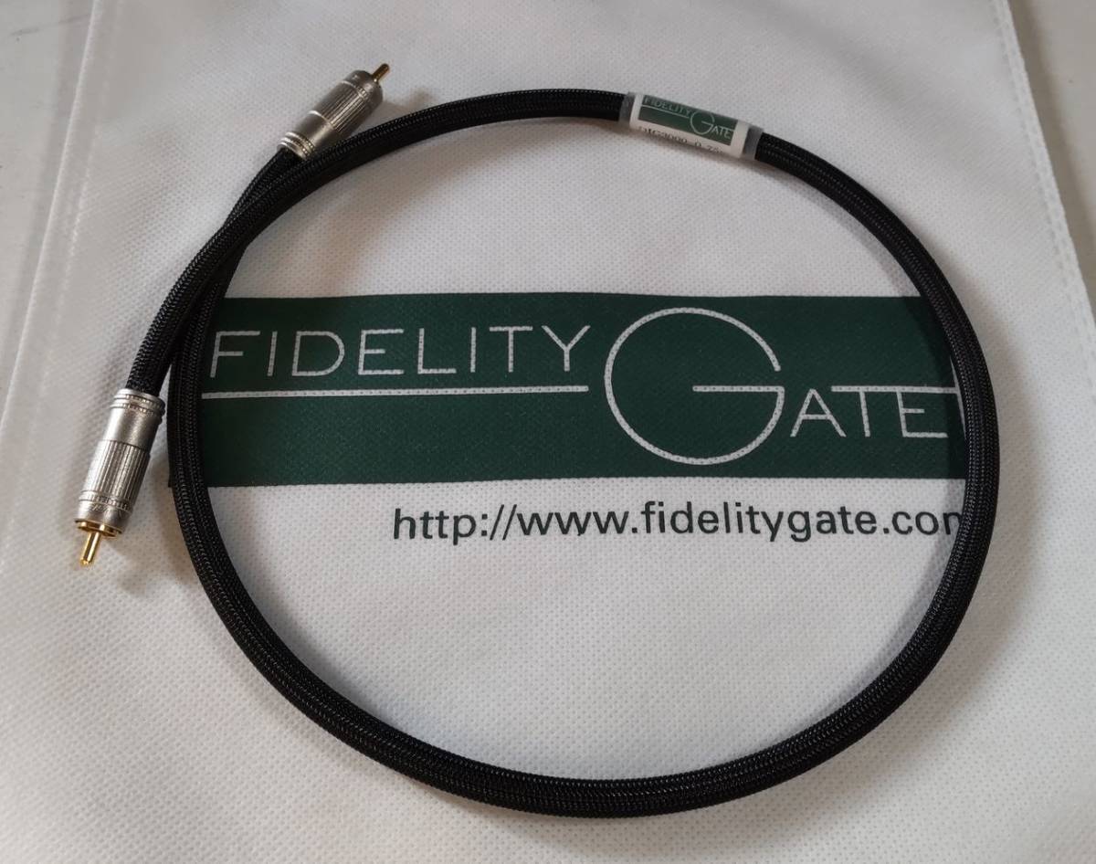 RCAケーブル 0.75m×2本　中古品 中古品 TOSデジタルケーブル ortofon オルトフォン OPT-1000 / 1.0m 光角形