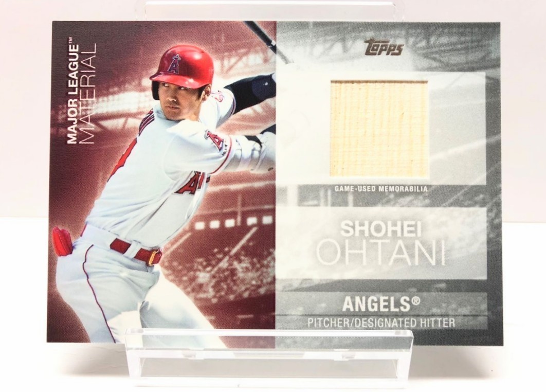 大谷翔平 Topps 実使用バット インサートカード #MLM-OHT ジャージ 