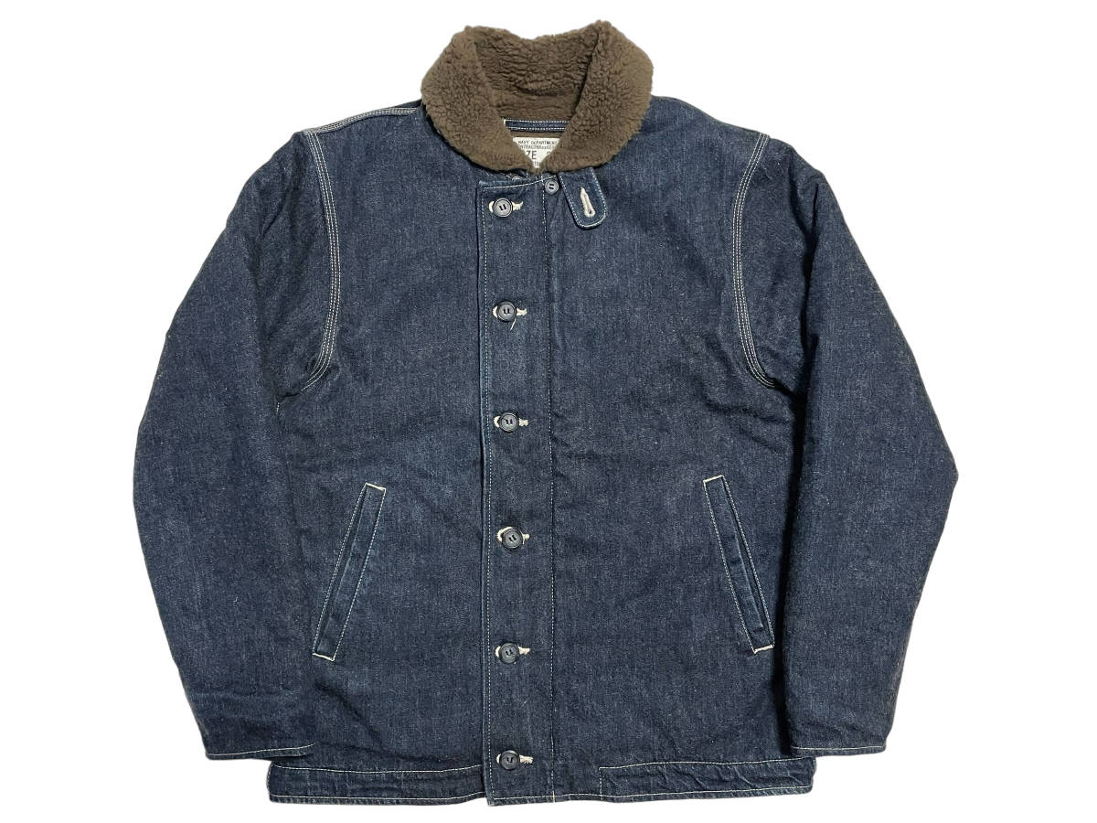 極美品 サイズ38 HOUSTON × DENIME ヒューストン ドゥニーム 50992 