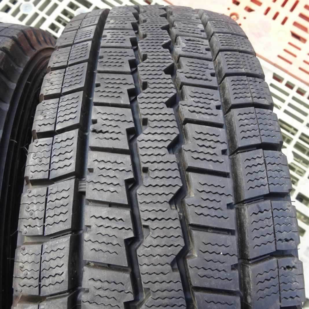 冬 2本SET 会社宛 送料無料 195/70R15.5 109/107 LT ダンロップ WINTER 