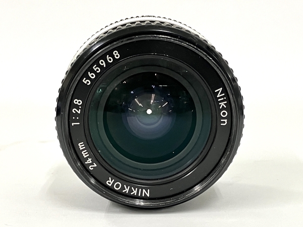 Nikon F4 フィルムカメラ ボディ NIKKOR 24mm 1:2.8 レンズ ジャンク
