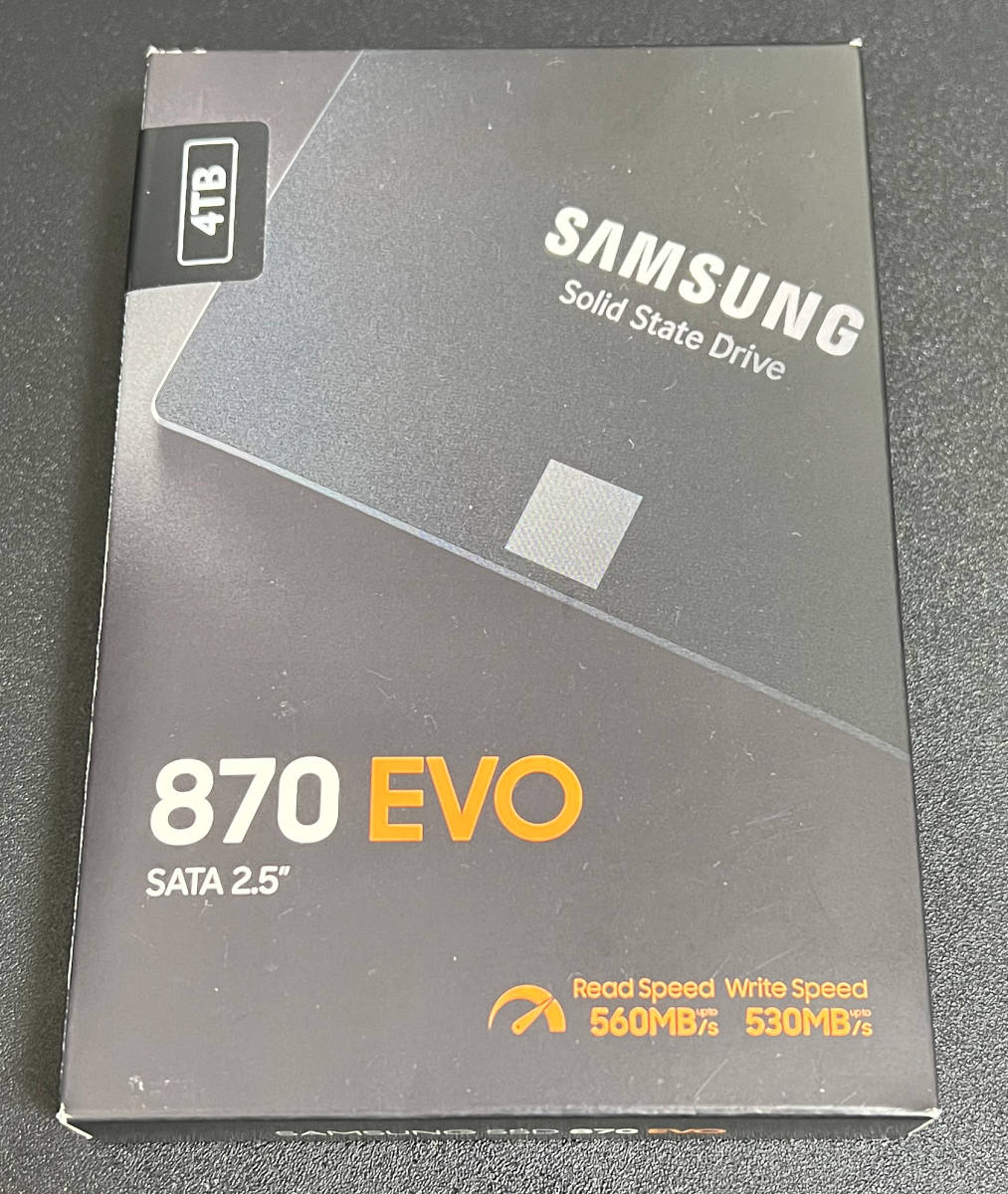中古 SAMSUNG サムスン MZ-77E4T0B/IT 内蔵SSD SATA接続 SSD 870 EVO