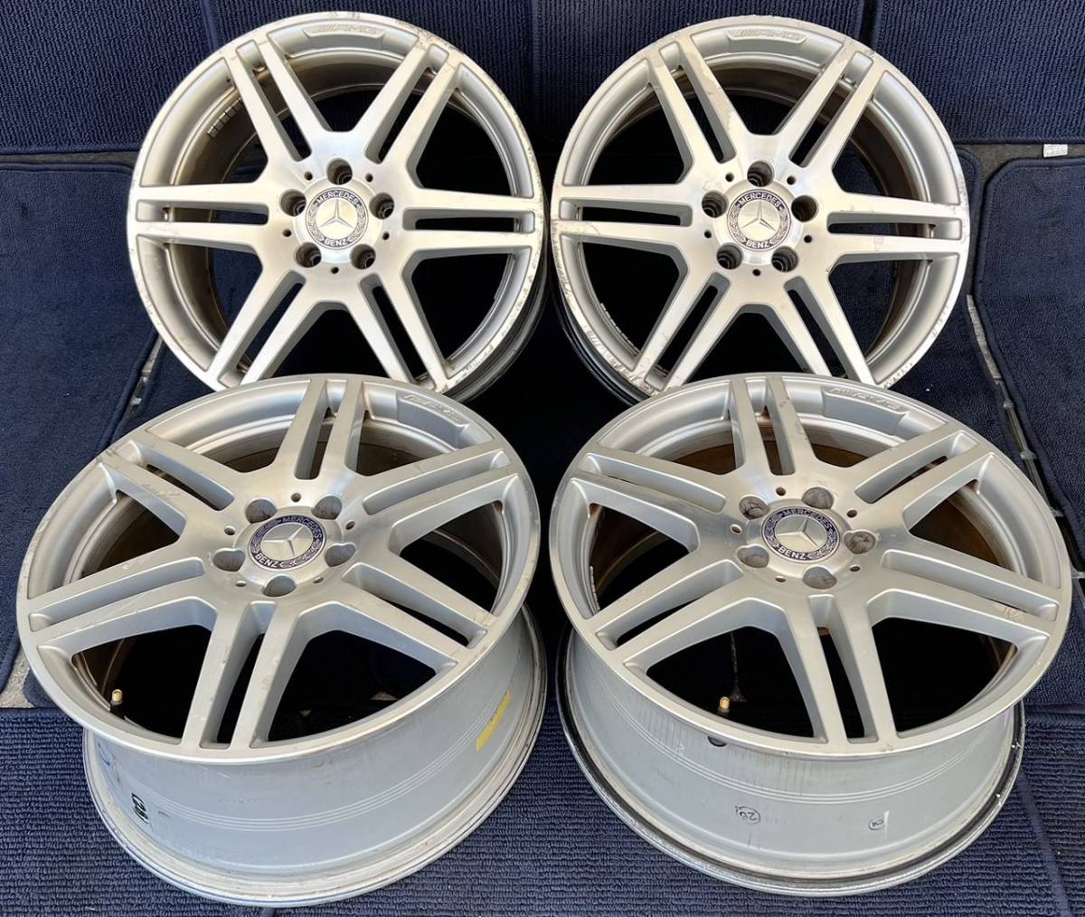 メルセデスベンツ AMG Eクラス W207 純正 18インチ ホイール4本 8/8.5J +45/49 PCD112 ハブ径約66 No.297