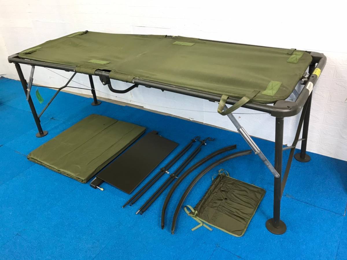 【米軍放出品】 折り畳みベッド アルミ製 簡易コット 米軍実物 デッドストック 米軍放出品】☆未使用品 折り畳みベッド 簡易 コット 米軍実物 デッド