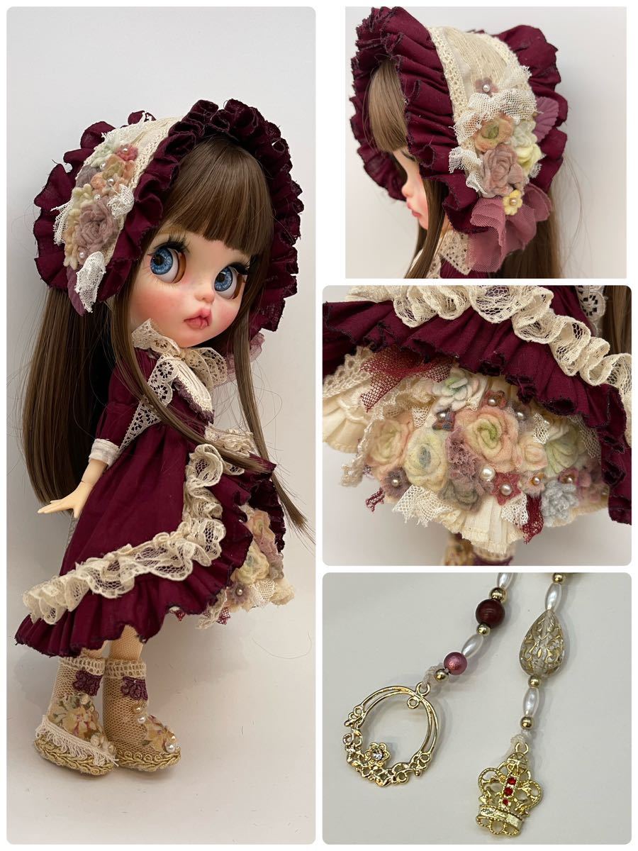 カスタムアイシードール☆お洋服付き☆ブライスではありません 