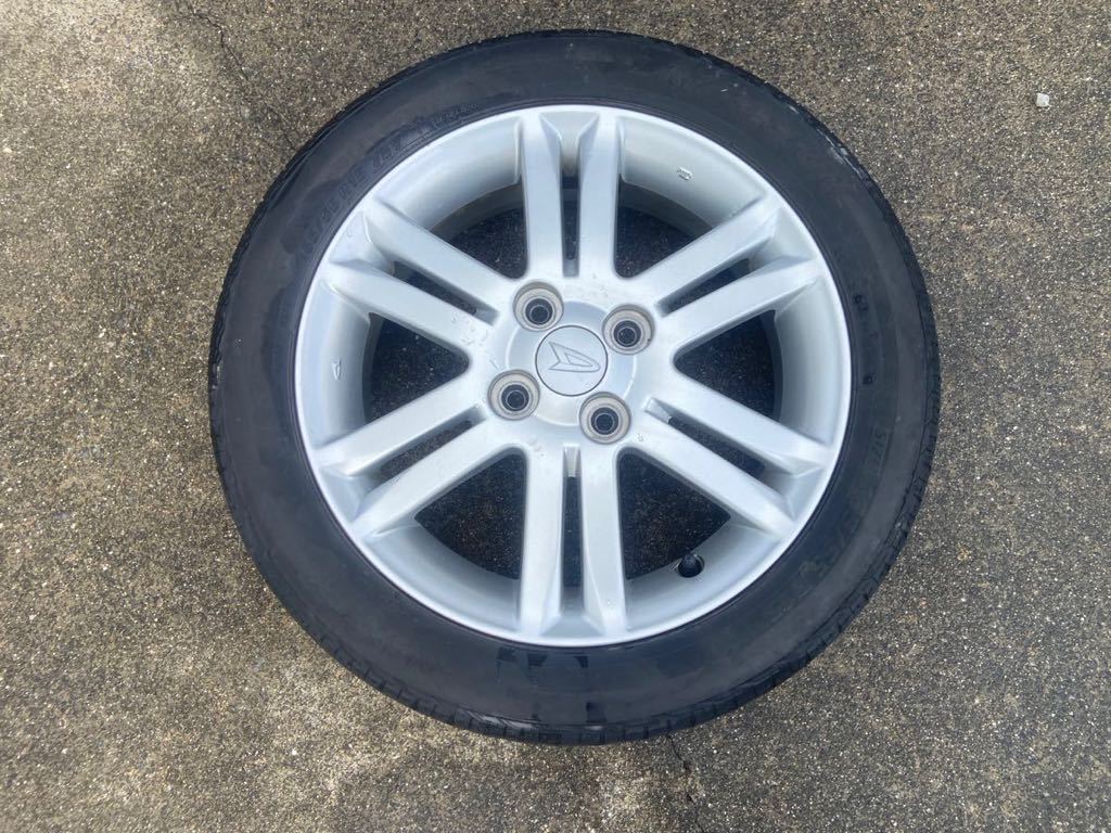 ダイハツ タントやムーヴ等に 純正15インチ タイヤ&ホイール 165 55 15