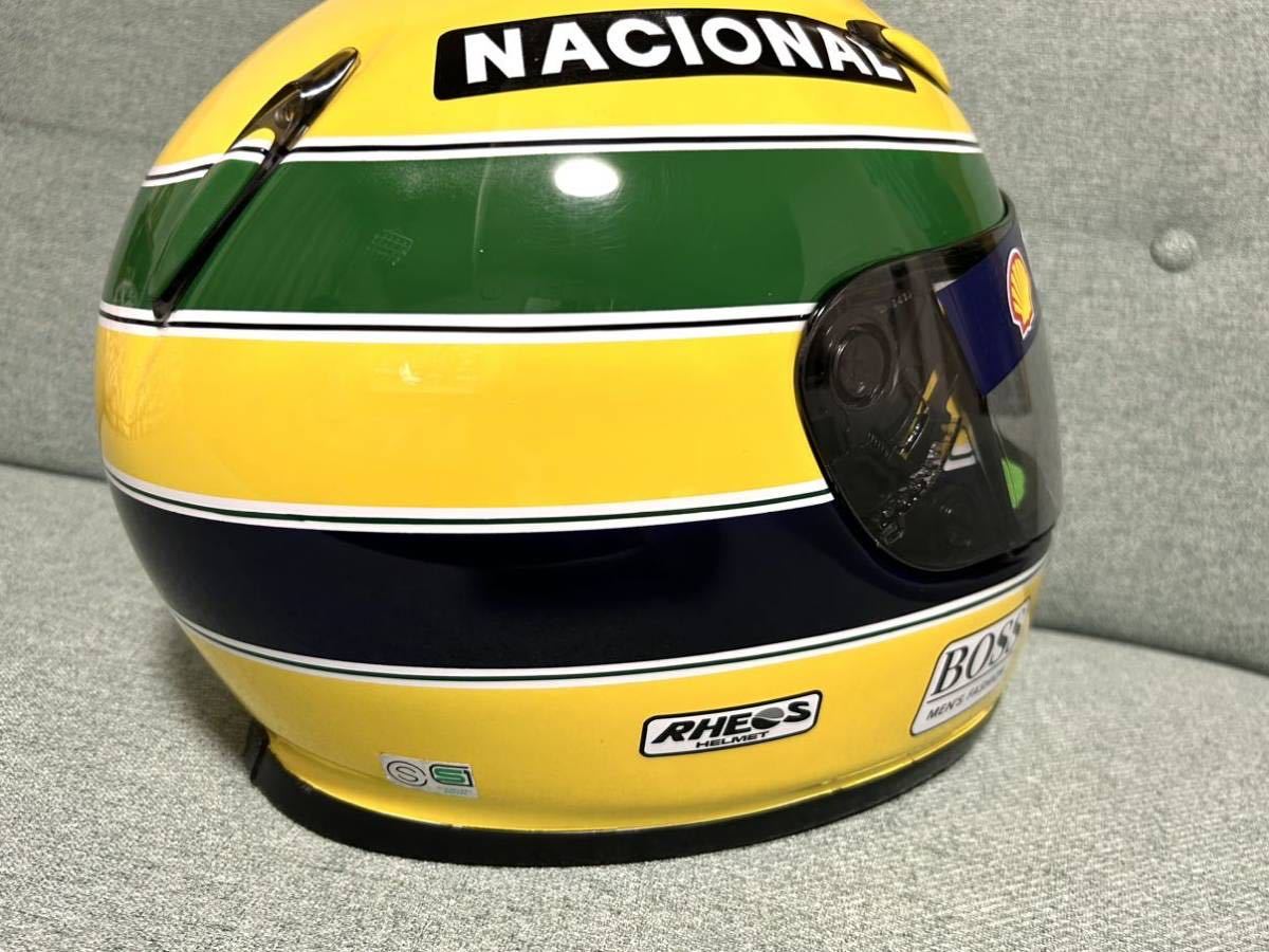 アイルトン セナ 1991年 レオス仕様 SHOEIZ-5 レプリカヘルメット