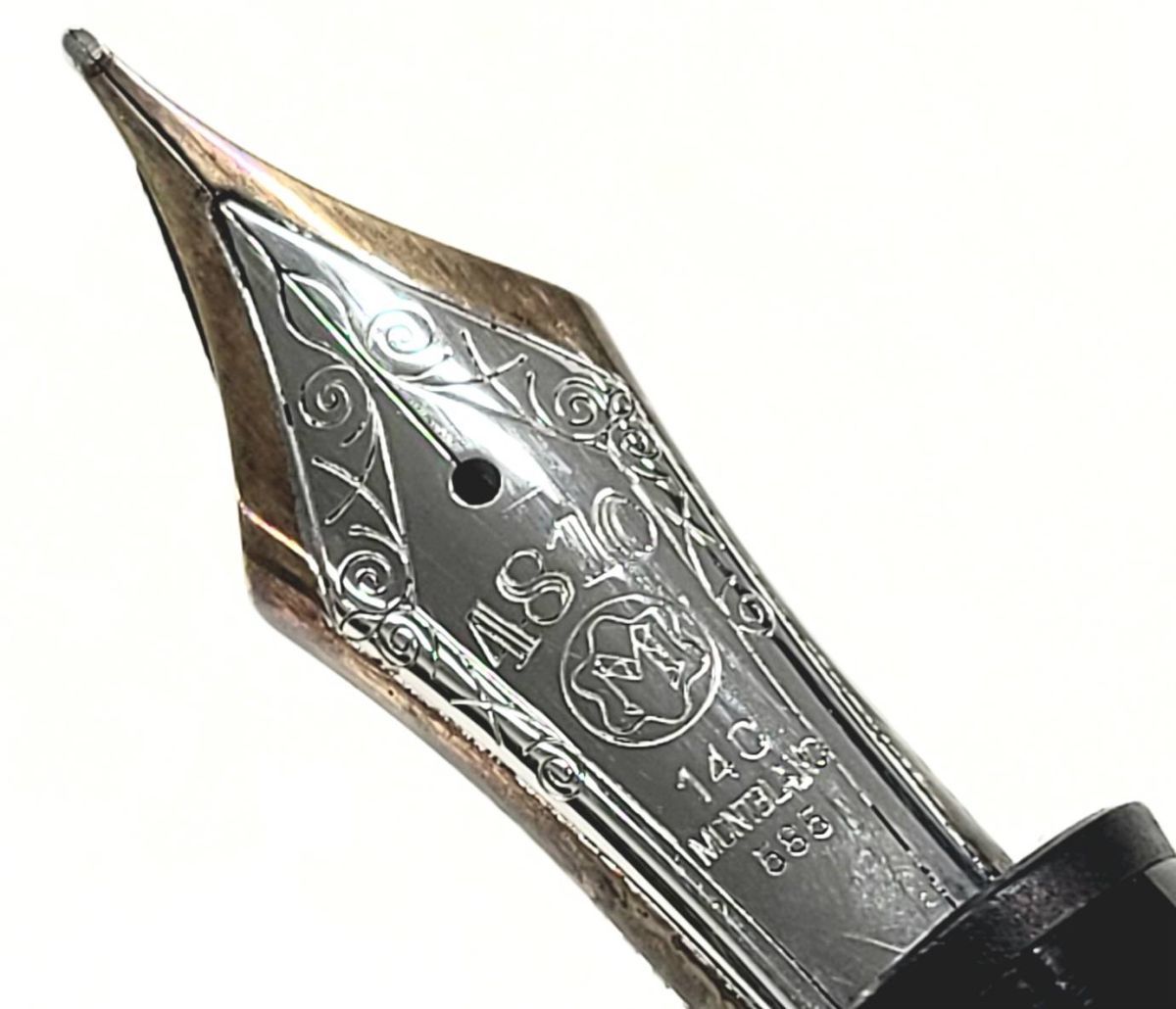 P337-W6-502☆MONTBLANC モンブラン 万年筆 マイスターシュテュック No 