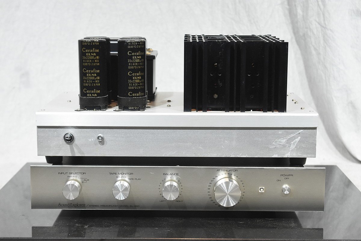 Sound Explorer/サウンドエクスプローラー プリアンプ EL-660 ＋ 窪田