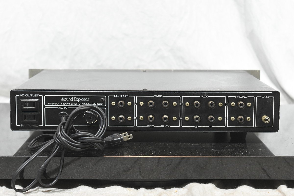 Sound Explorer/サウンドエクスプローラー プリアンプ EL-660 ＋ 窪田