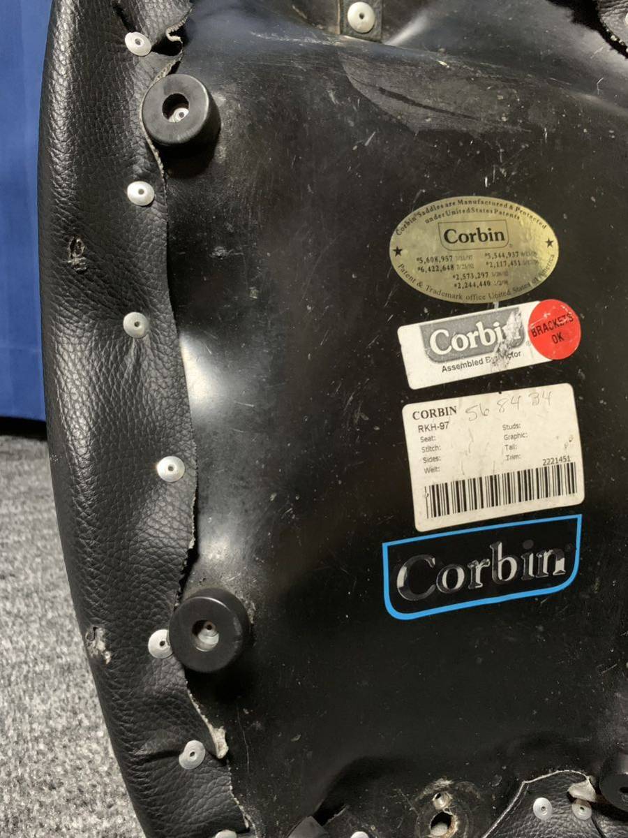 ハーレー FLHR ロードキング 2005年式より取り外し Corbin コルビン シート ソロシート 1997-2005 FLHR ツーリング ロードキング Roadking Davidson ロードグライド