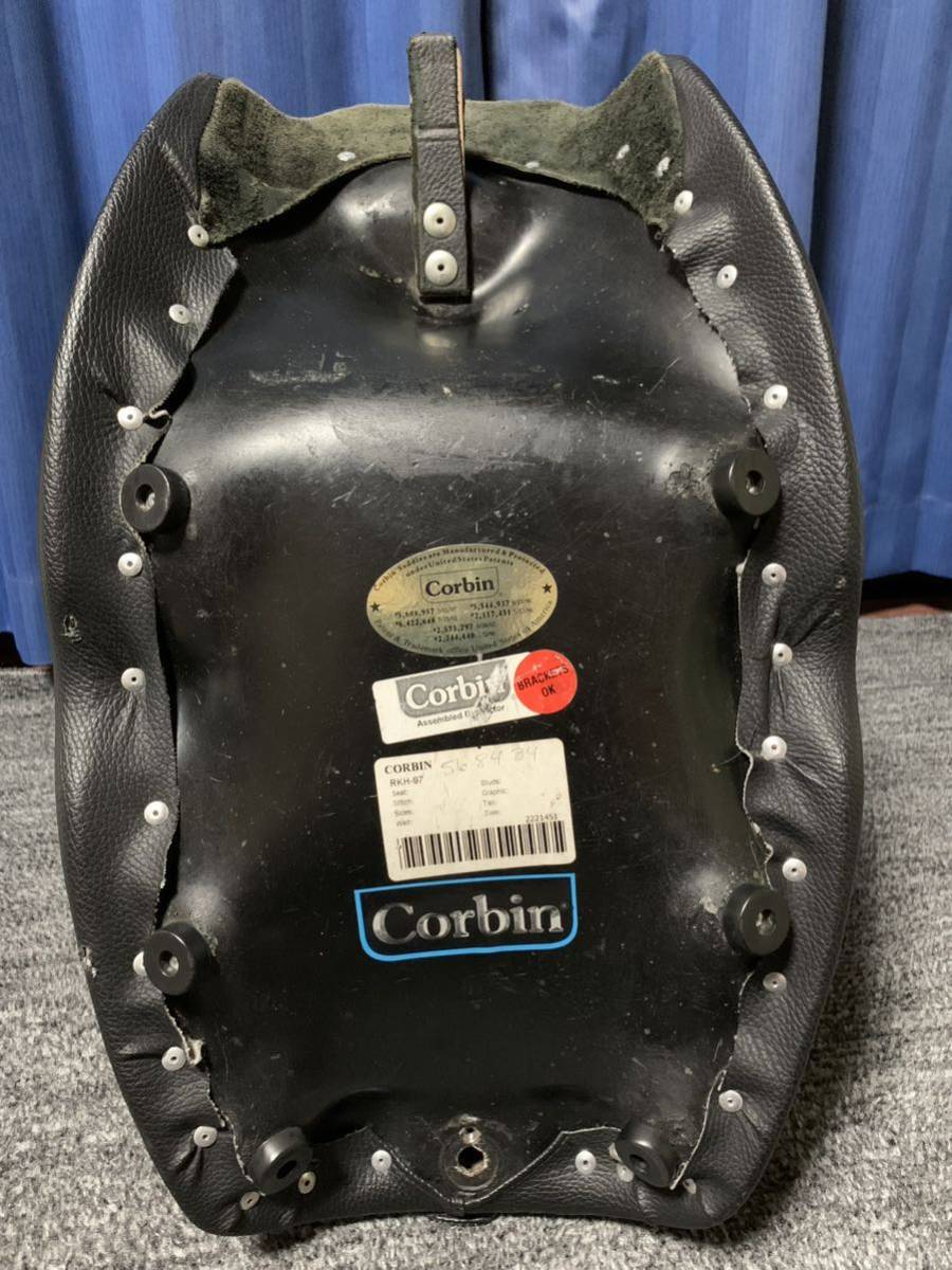 ハーレー FLHR ロードキング 2005年式より取り外し Corbin コルビン シート ソロシート 1997-2005 FLHR ツーリング ロードキング Roadking Davidson ロードグライド