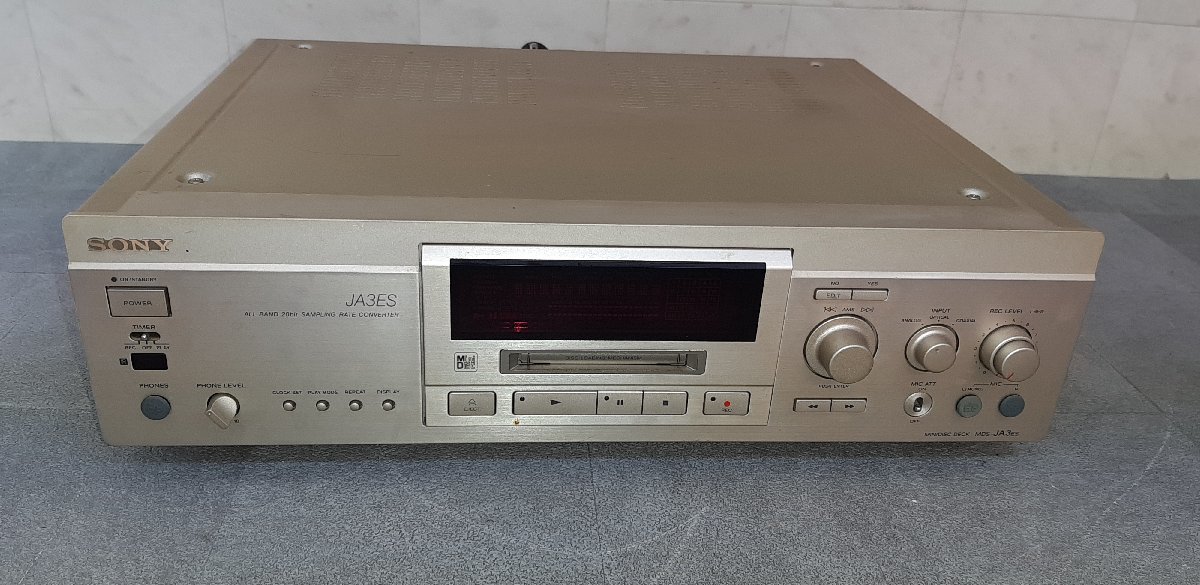 08D67□SONY MDデッキ MDS-JA3ES□ SONY 【公式通販】