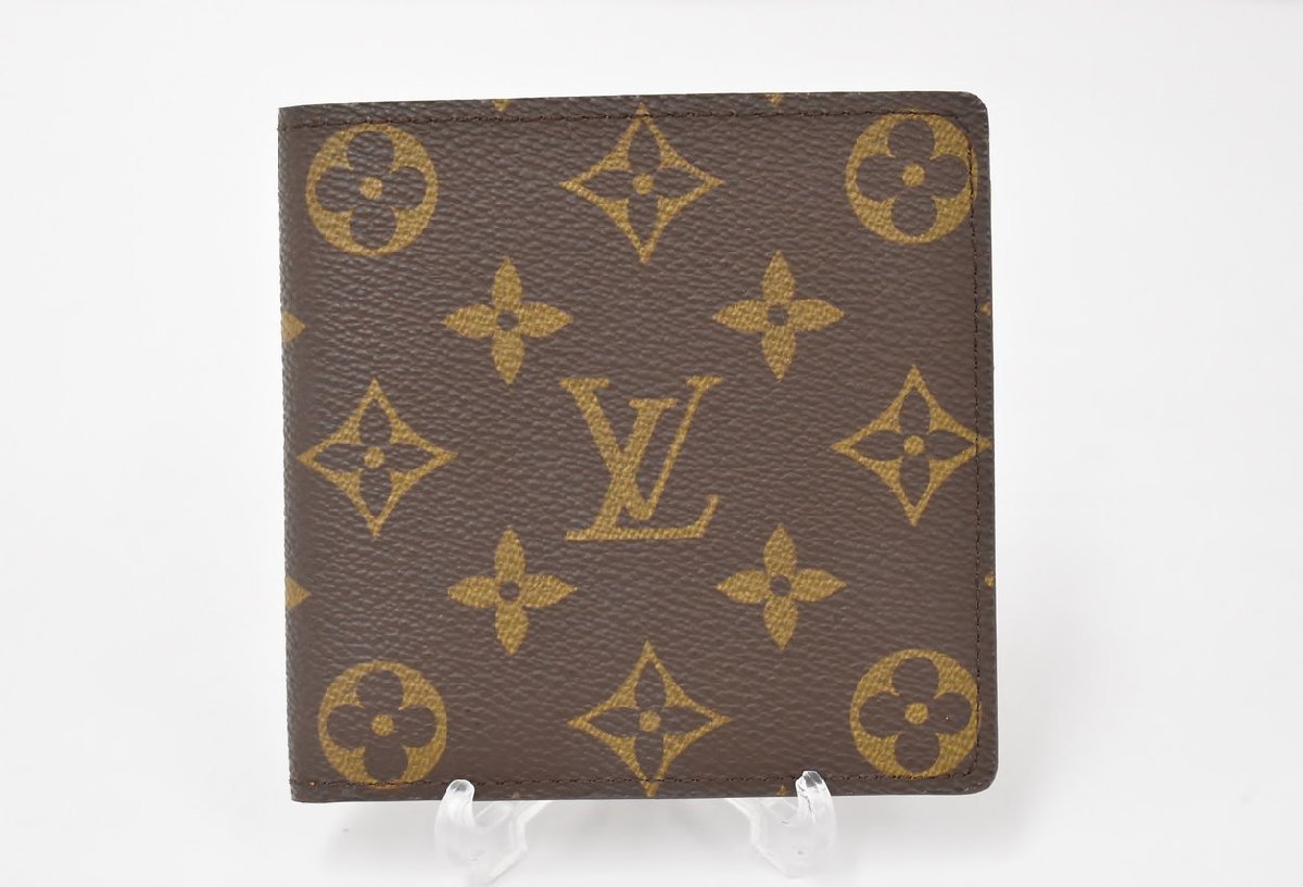 ルイヴィトン LOUIS VUITTON 二つ折り財布 モノグラム M61665 