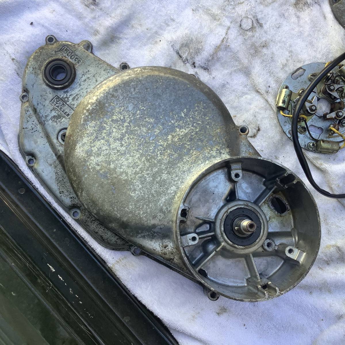 SUZUKI GT380 73-79年 コンタクトブレーカー LEFT/RIGHT : 輸入パーツ