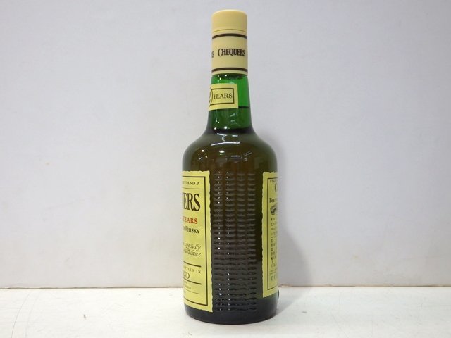 未開栓 】CHEQUERS チェッカーズ スコッチウイスキー 特級 750ml 43度