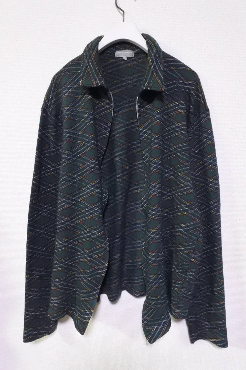 AD2003 COMME des GARCONS HOMME Wool Zip-Up Jacket size S ウール 縮 
