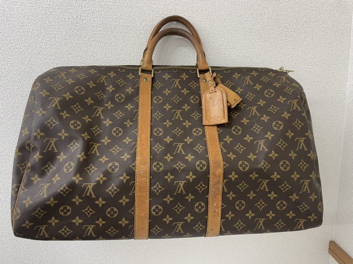 【正規品】Louis Vuitton モノグラム キーポル55 ボストンバッグ LOUIS VUITTON モノグラム キーポル 55 ボストンバッグ LOUIS