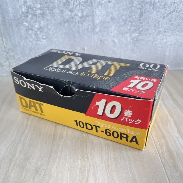 人気，低価 DAT テープ 【未使用】SONY ソニー 10DT-60RA DIGITAL
