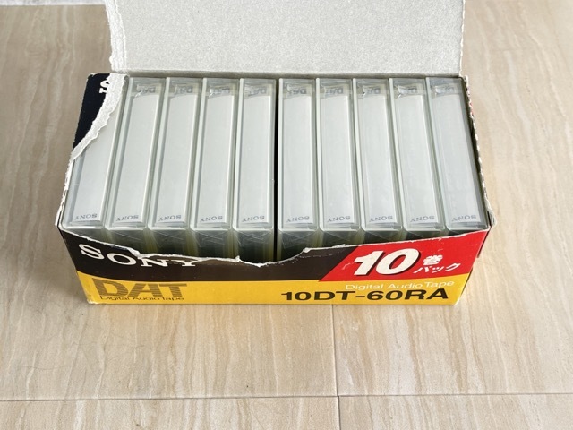人気，低価 DAT テープ 【未使用】SONY ソニー 10DT-60RA DIGITAL