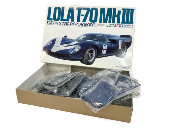 田宮模型 LOLA T-70 MR3 1:12 IDENTICAL SCALE TAMIYA タミヤ ビックスケールシリーズ ローラ 未組立 保管品 未使用 C7985887
