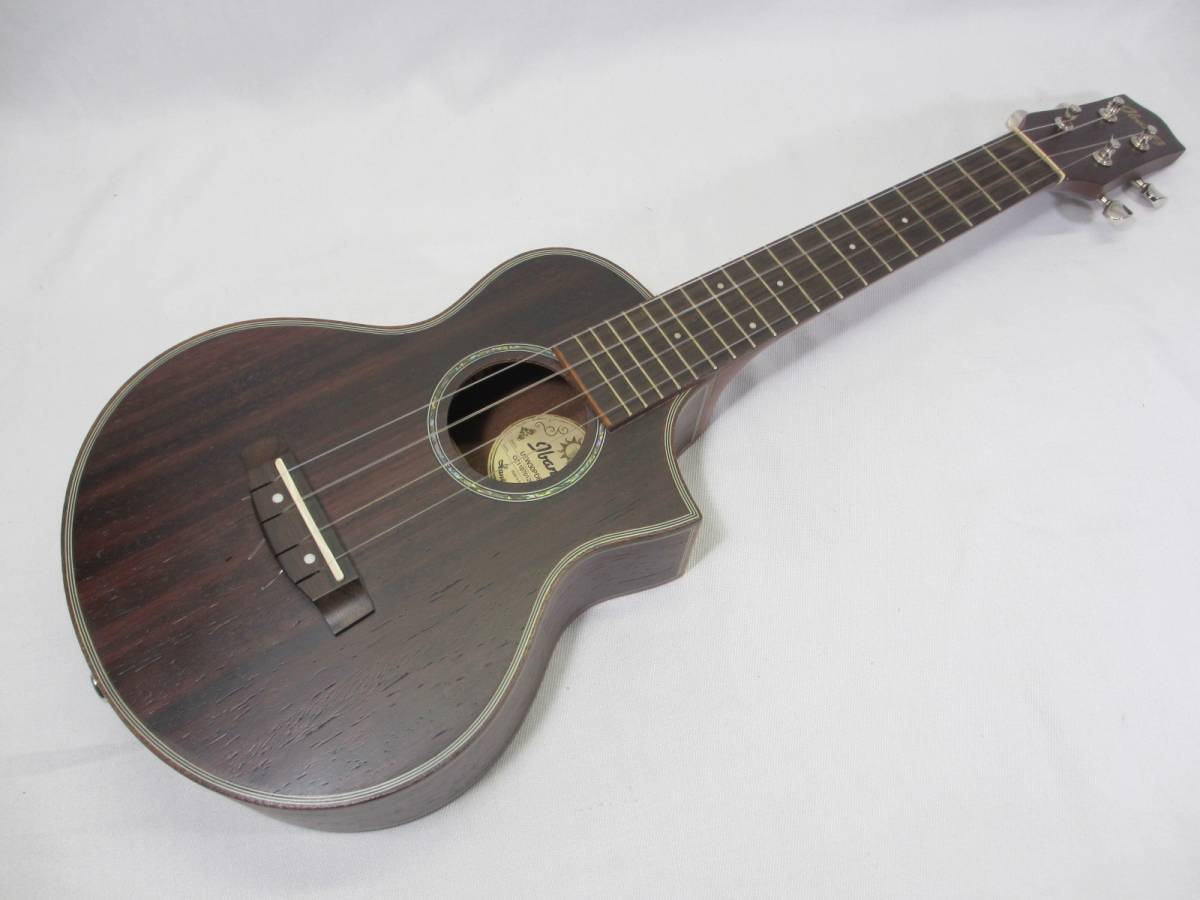 G12★超美品★コンサート★ピックアップ内臓★エレアコウクレレ★チューナー内蔵★アイバニーズ★生産終了品★