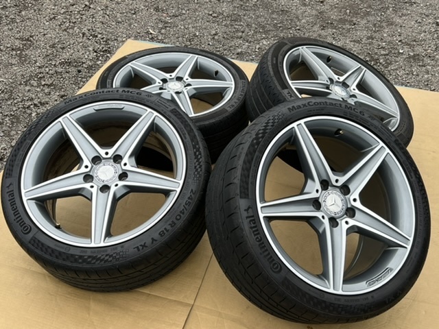 メルセデスベンツ AMG アルミホイール 18インチ 7.5J 1本 A176 401