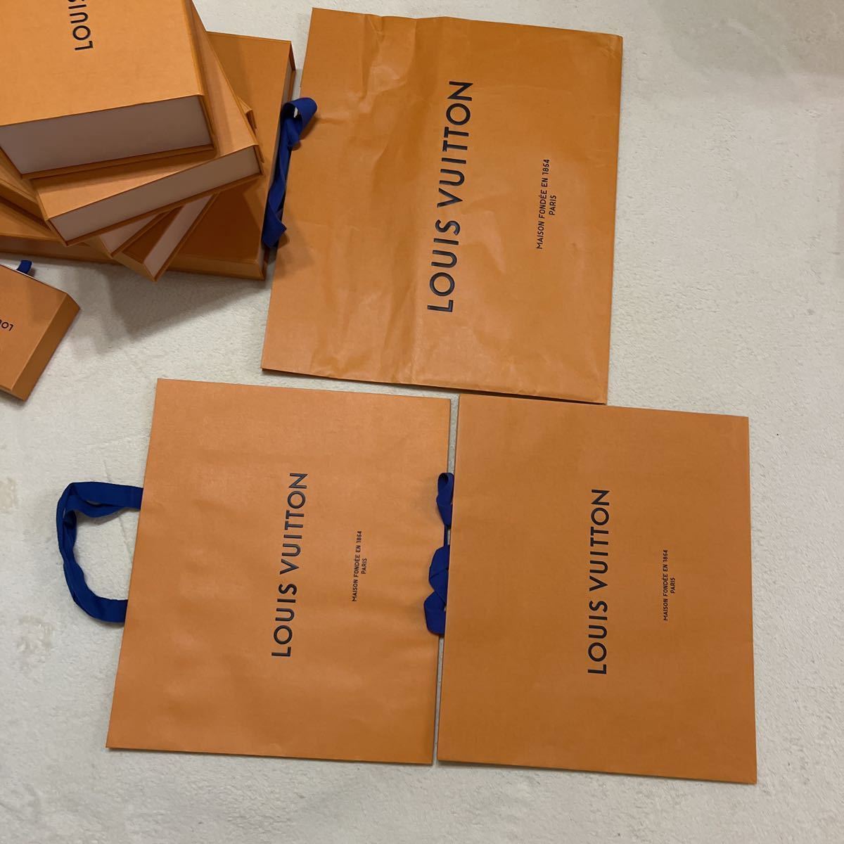 ルイヴィトン 空箱 7箱 マグネット式 引き出し式 保存袋 LOUIS VUITTON