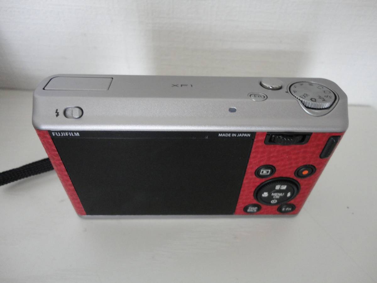 FUJIFilm フジ XF1 赤 レッド 付属品 デジタルカメラ ジャンク