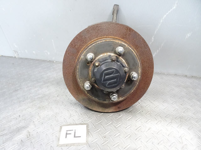 ジムニー ABA-JB23W F フロント 左 ナックル ハブ 左前 K6AT 45151-81A20 10型 ランドベンチャー 36641km 1kurudepa