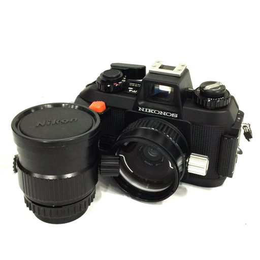 1円 Nikon NIKONOS IV-A UW-NIKKOR 28mm 1:3.5 NIKKOR 80mm 1:4 水中