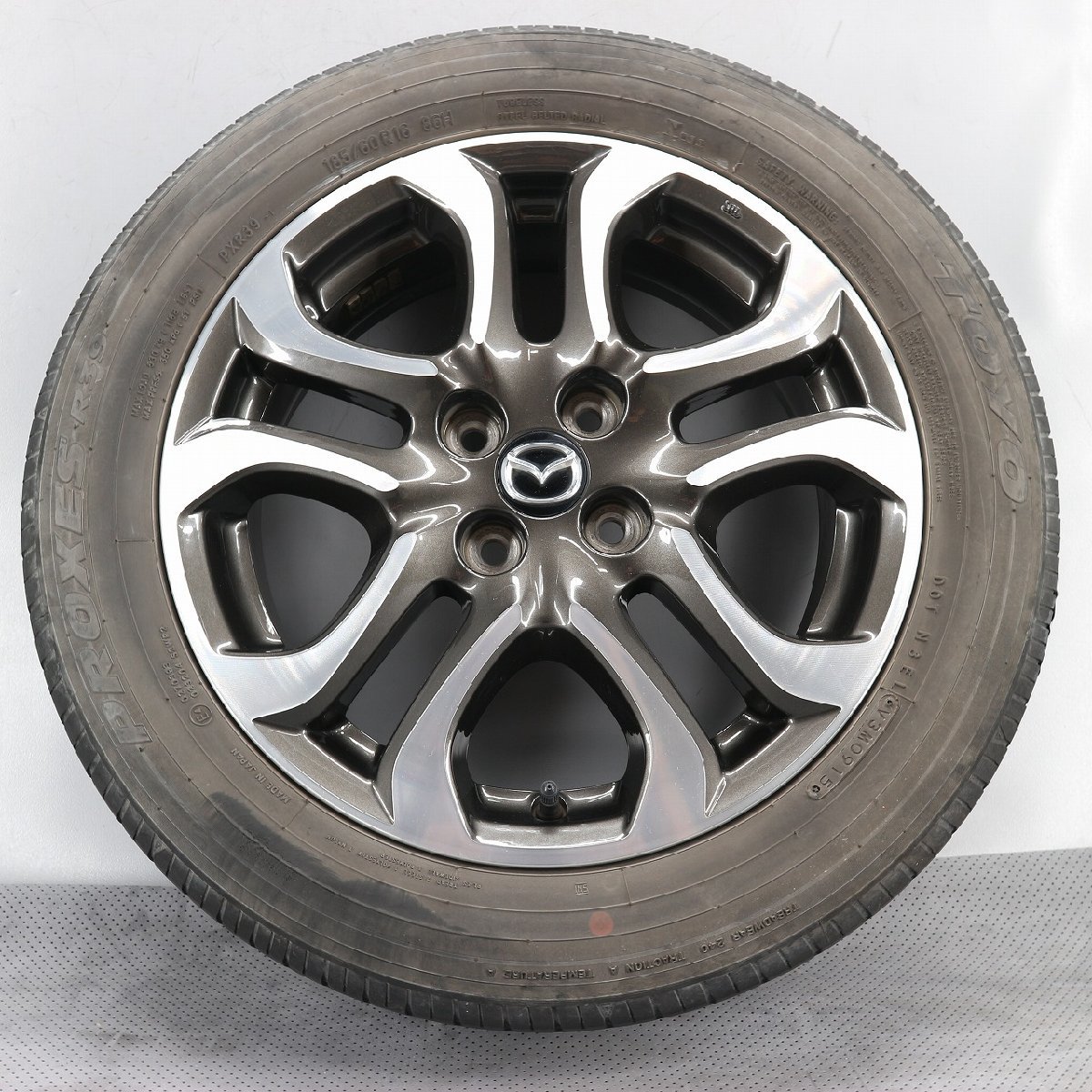 マツダ デミオ アルミ ホイールセット DJ系 XDツーリング 185/60R16 
