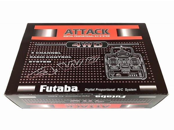 Futaba ATTACK 4WD 4VWD-AM27 ラジコン 送信機 フタバ コントローラ