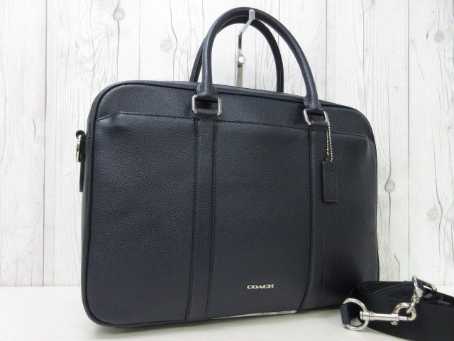 極美品 COACH コーチ ビジネスバッグ ショルダーバッグ バッグ レザー