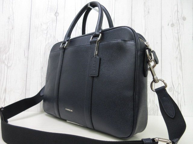 極美品 COACH コーチ ビジネスバッグ ショルダーバッグ バッグ レザー