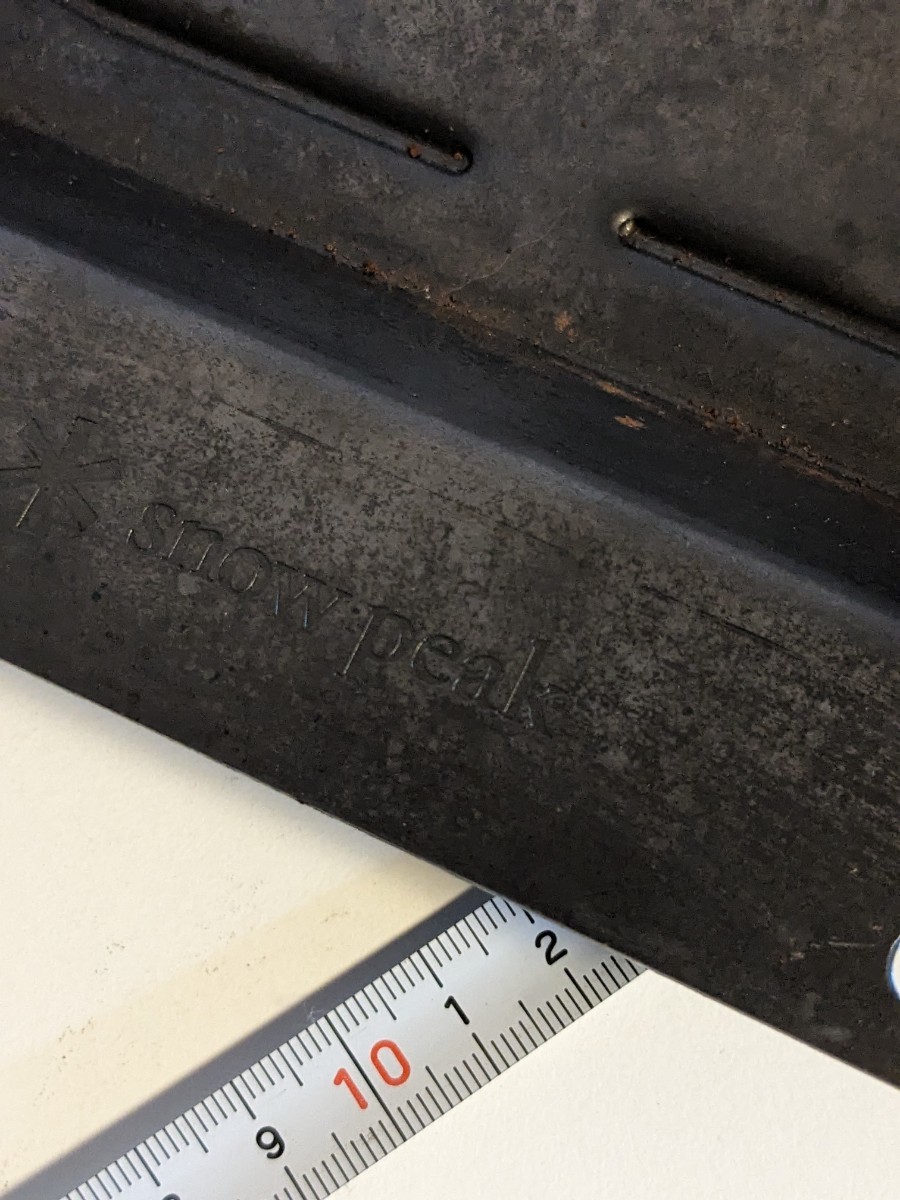 SNOW PEAKスノービーク調理用鉄板_2